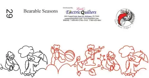 029 Bearable Seasons Pantograph by Linda V. Taylor