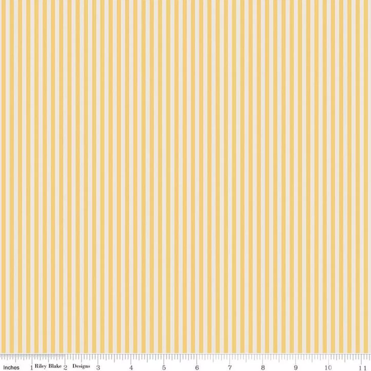 1/8" Stripe on Ivory - Honey