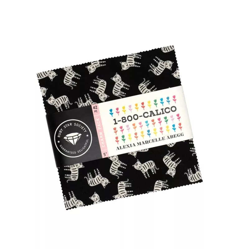 1-800-Calico Charm Pack | Alexia Abegg | 42 - 5" Squares