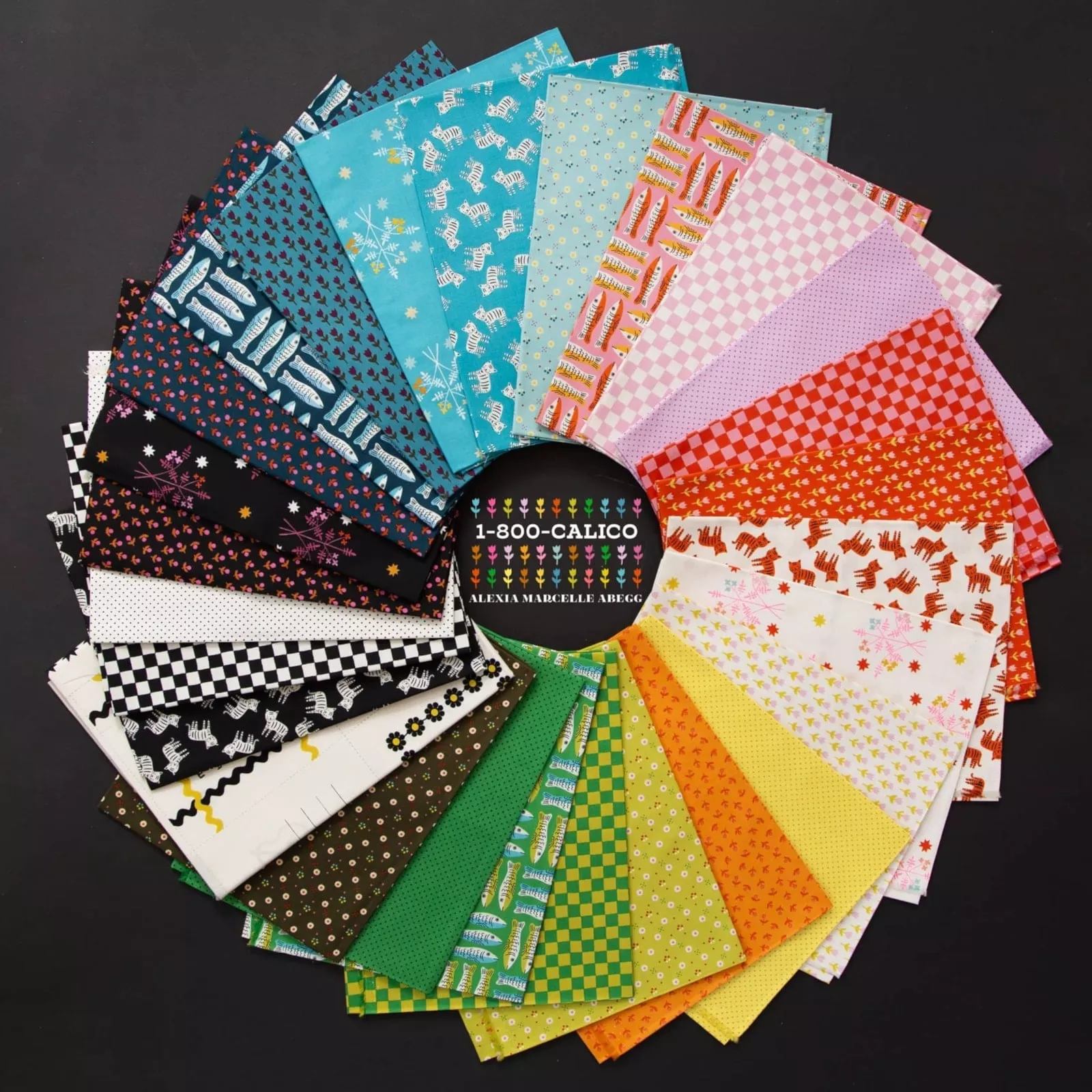 1-800-Calico Fat Quarter Bundle | Alexia Abegg | 27 SKUs