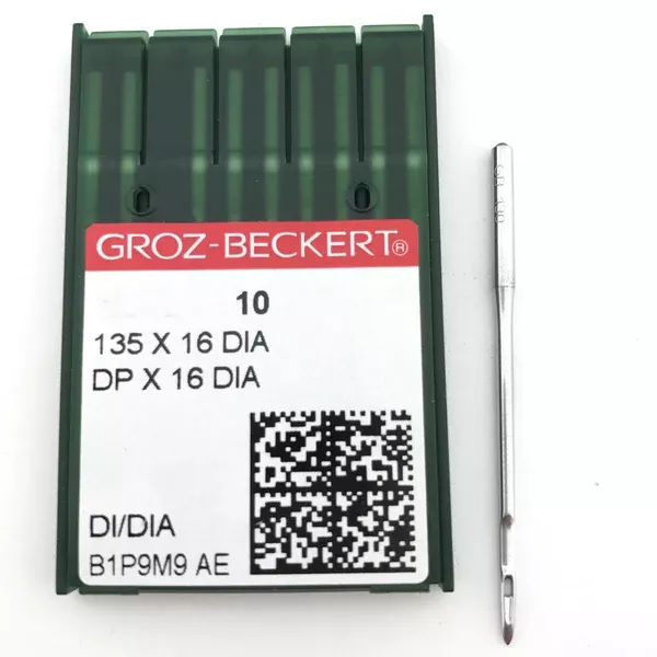 10 Groz-Beckert DPX16DIA 135X16DIA Leatherwork Sewing Machine Needles