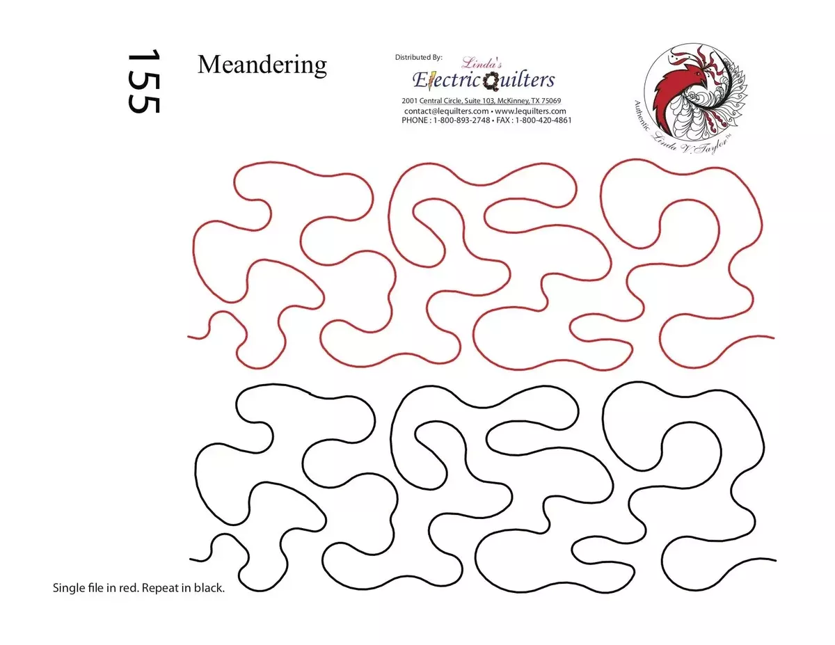 155A Meandering Pantograph by Linda V. Taylor
