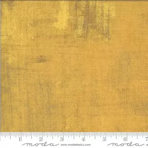 545 Yellow Mulled Cider Moda Grunge - Fat Quarter