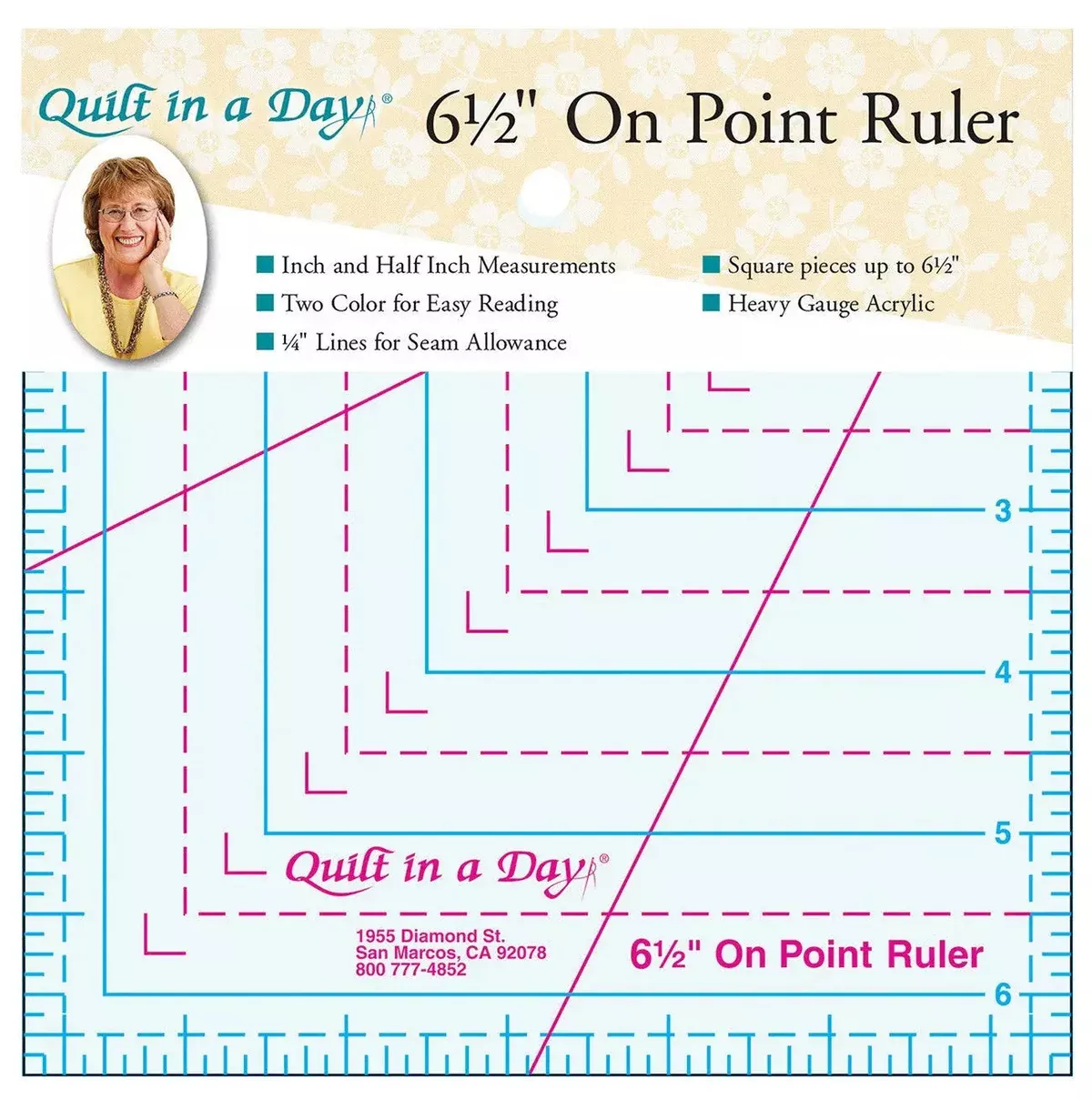 6-1/2in On Point Ruler