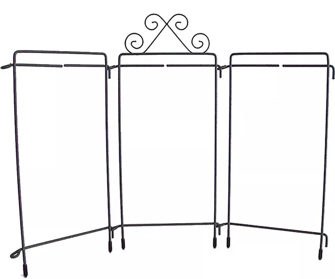 6in x 12in Grey Table Top Tri-Stand