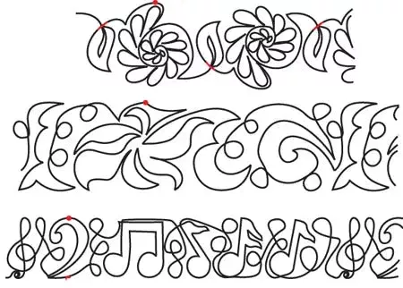 825 Combo Pantograph by Linda V. Taylor