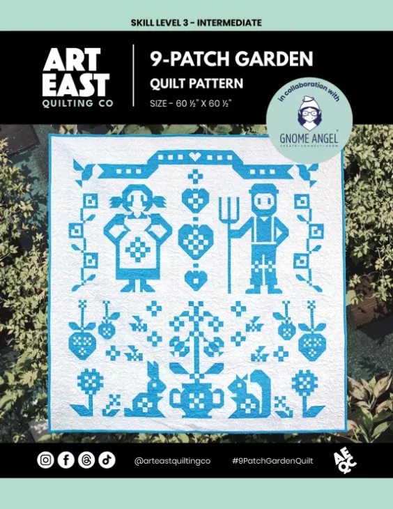 9-Patch Garden Quilt