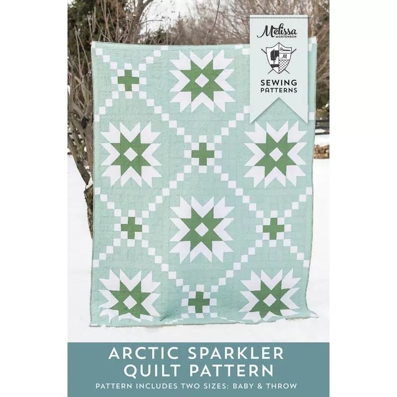 Arctic Sparkler Quilt Pattern | Melissa Mortenson
