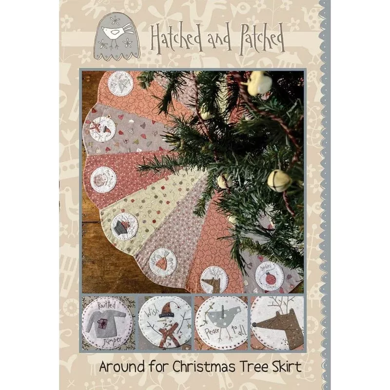 Around For Christmas Tree Skirt Pattern