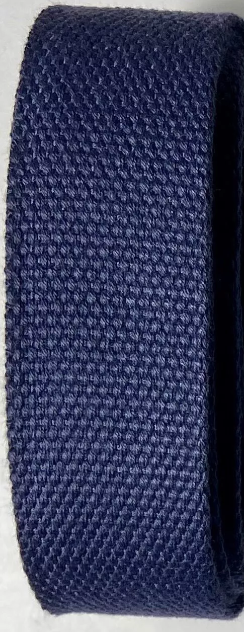 Belting / Webbing 32 mm wide - Navy Blue x 5 yard