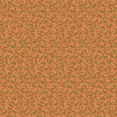 Benartex - Chicks On The Run - Twigs - Orange