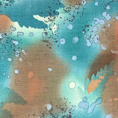 Benartex - Fossil Fern - Fern Texture - Stormy Seas