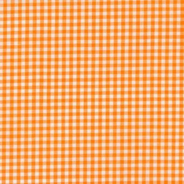 Carolina Gingham 1/8" - Orange