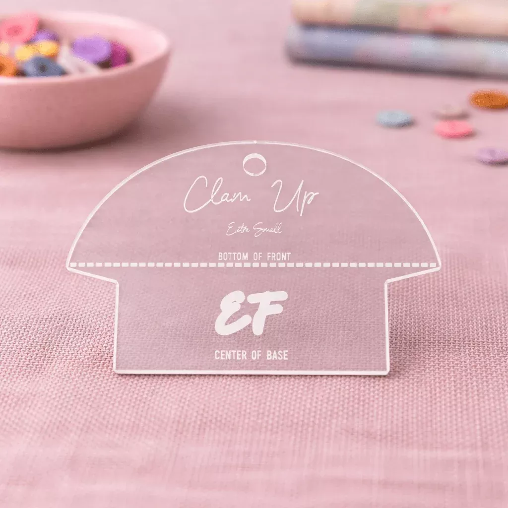 Clam Bag Template XS