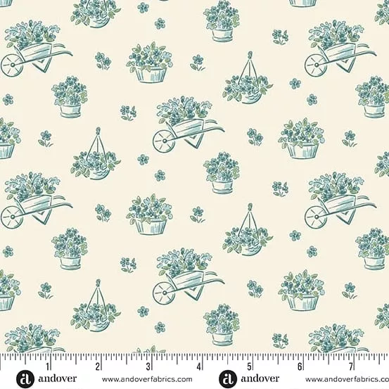 Dianne's Flowers - Cream