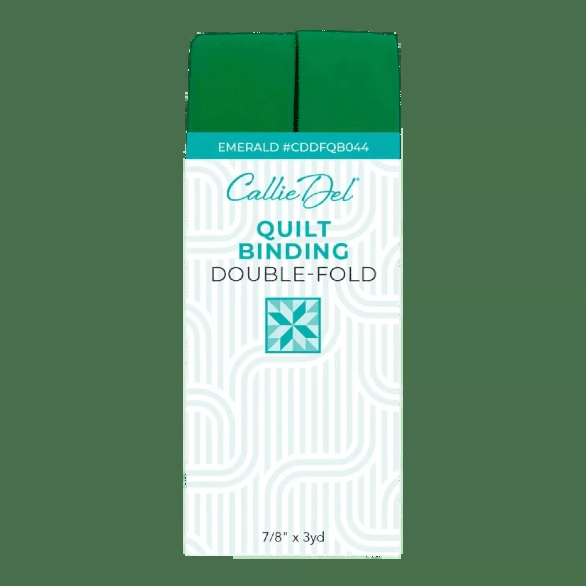 Double Fold Quilt Binding Light Gray