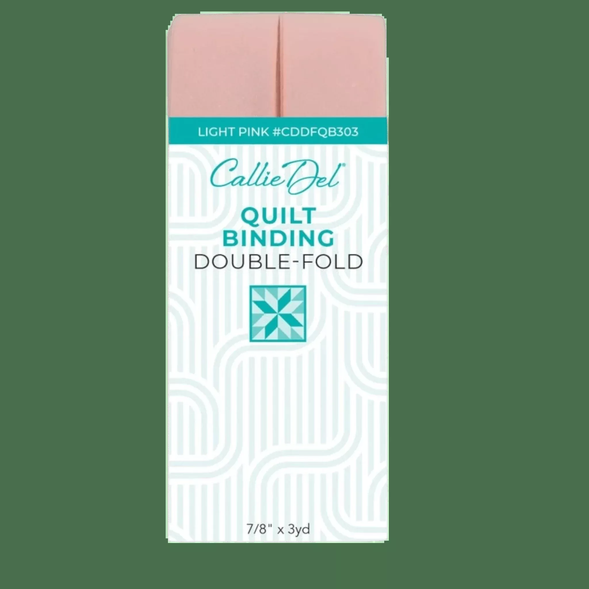 Double Fold Quilt Binding Light Pink