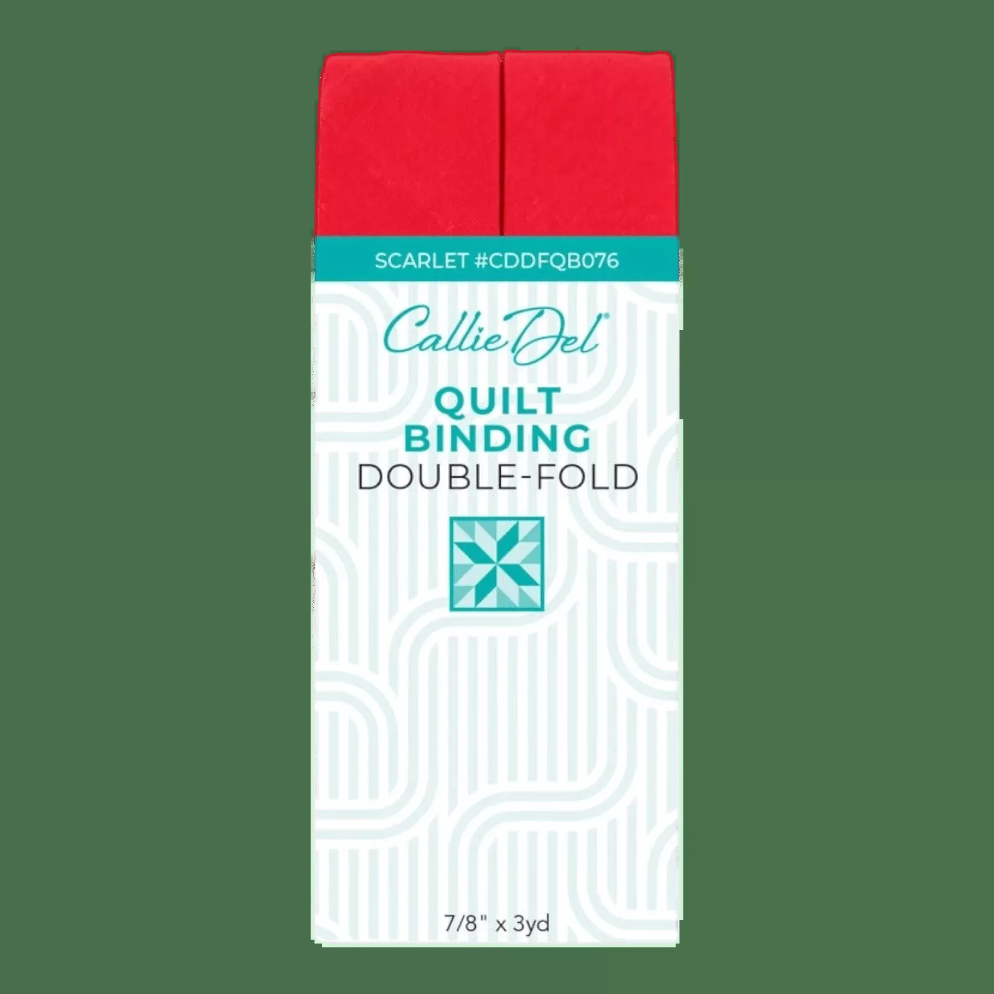 Double Fold Quilt Binding Scarlet