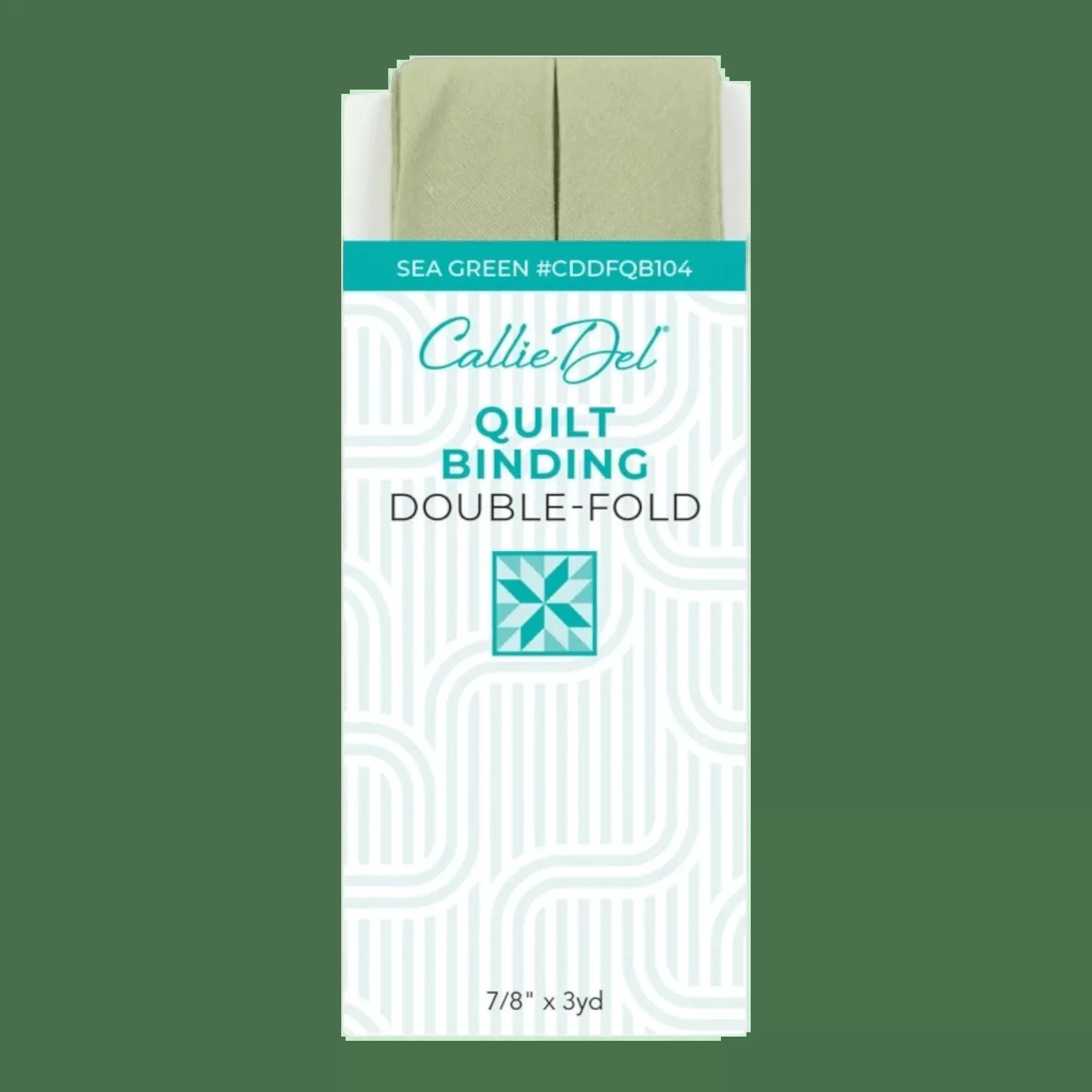 Double Fold Quilt Binding Sea Green