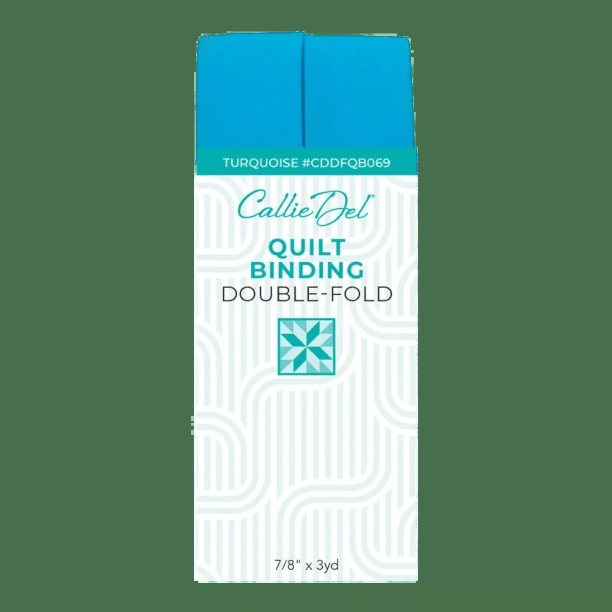Double Fold Quilt Binding Turquoise