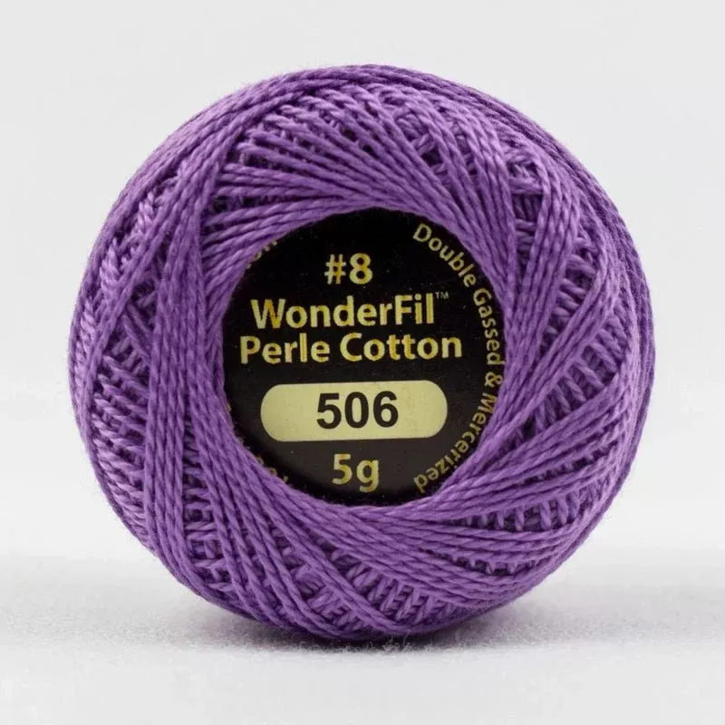Eleganza 8wt Solid Perle Cotton Ball - LILAC