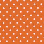 Fabric Finder15 Yd Bolt 9.34 A Yd 750Orange With Small White Dots100%Pima Cotton Fabric 60inch Twill