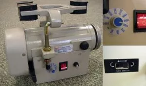 Family Yamata FESM550N 3/4HP Variable Speed Servo Motor, Quiet Clutchless Brushless for Industrial Sewing Machine Tables, 15mm Shaft, Max 200-3750RPM,