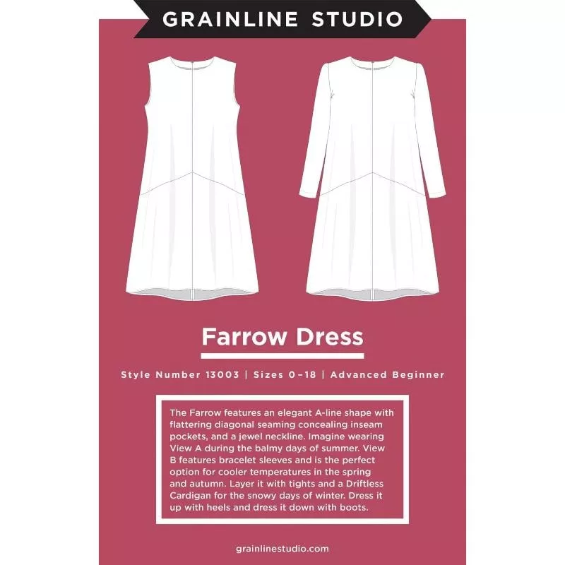 Farrow Dress | Grainline Studio
