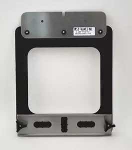 Fast Frames 5.5x6" Add On Hat Hoop, Front to Back Flat Cap Frame for All FF Arms on Brother PR and Multi Needle Embroidery Machines