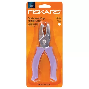 Fiskars 1003818 Hand Hole Punch - 1/4in Circle