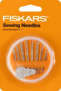 Fiskars 107550 Assorted Hand Sewing Needle Kit Set 30pc