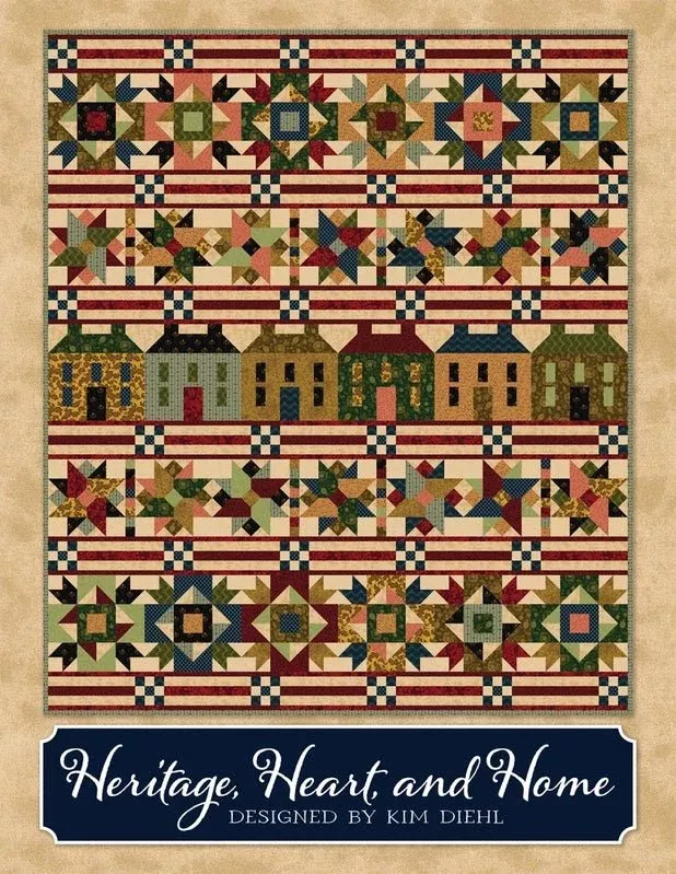 Heritage, Heart, and Home Quilt Pattern