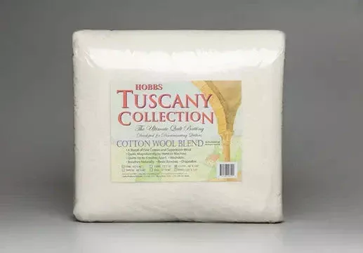 Hobbs Tuscany Cotton Wool Batting Package - King Size ( 120" X 120" )