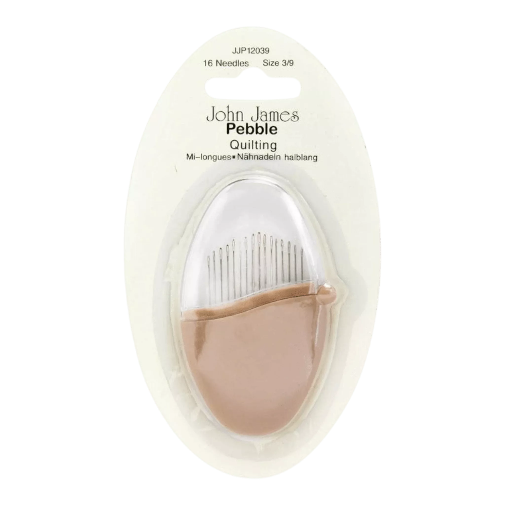 John James Pebble Quilting Needles 3/9