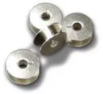 Juki Genuine Original Small Standard Rotary L Solid Metal Bobbins A9117007000 PK of 50 for TL2010, DDL DLN High Speed Straight Stitch Sewing Machines