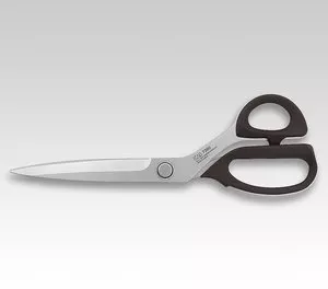 Kai 7280-M Japan 11 Inch Professional Kevlar Serrated Scissors Shears Bent Trimmers, Heavy Duty Fabric Cutter, 5 Inch Cut
