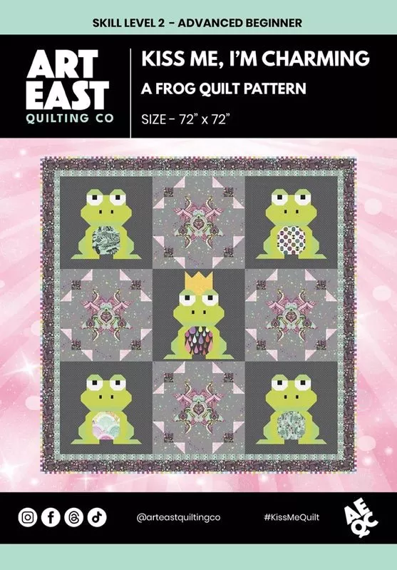 Kiss Me, I'm Charming! Quilt Pattern