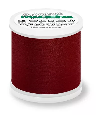 Madeira - Polyneon - Polyester Embroidery/Sewing Thread - 220 Yards - Color 1784 Cranberry