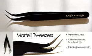 Martelli PT-05 Pin Point Tweezers Ultra Sharp for Curve Master