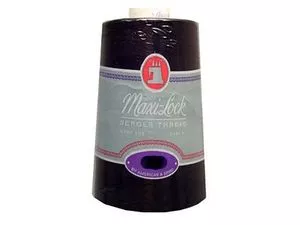 Maxi-Lock AF6-B Black 6000yds 100% polyester all purpose sewing thread