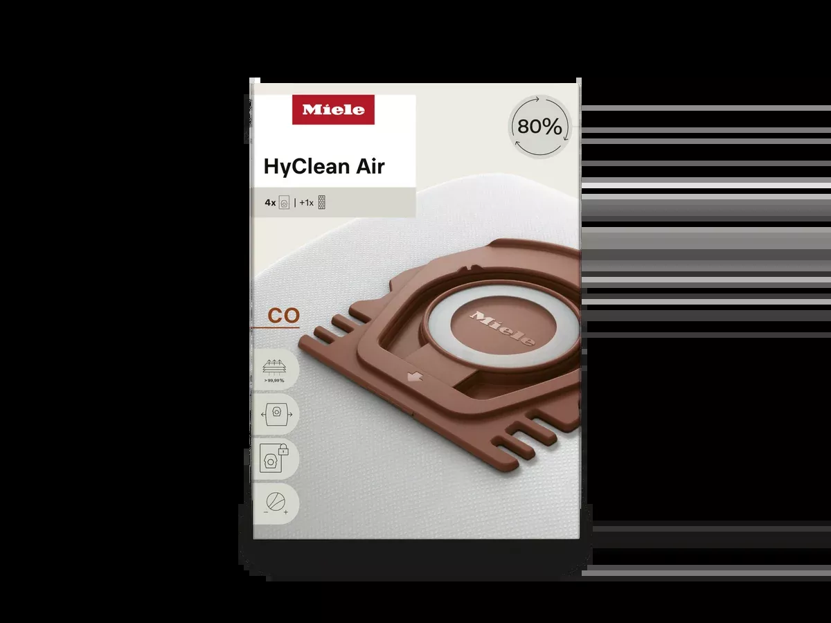 Miele CO HyClean Air Vacuum Bags (4-Pack)