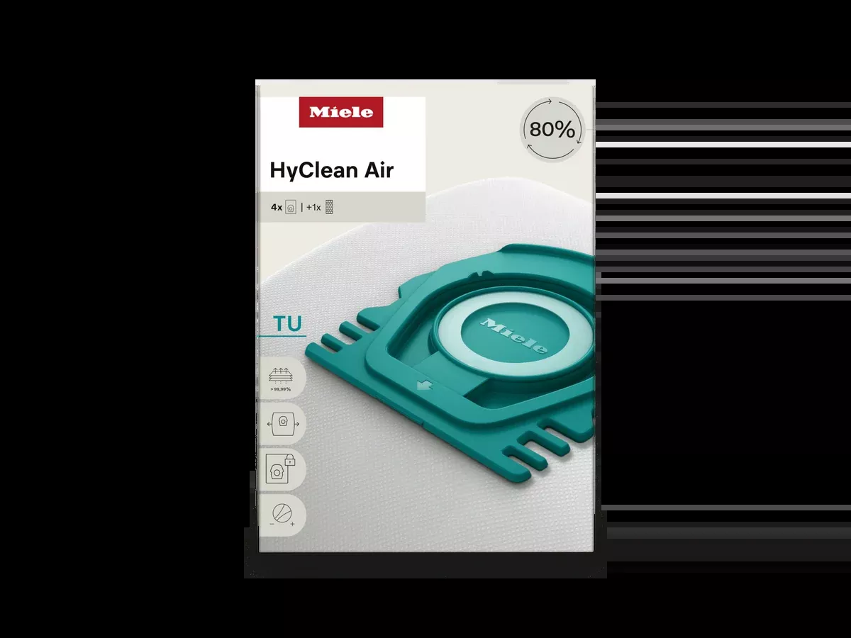 Miele TU HyClean Air Vacuum Bags (4-Pack)