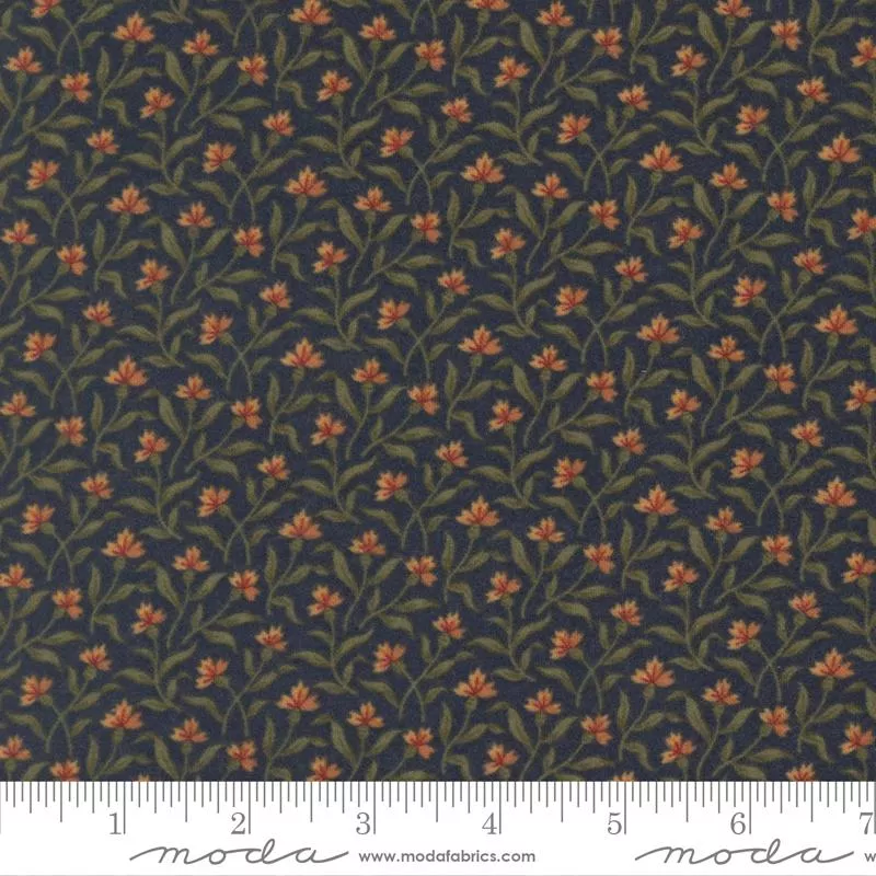 MO Indigo 9842 14F - Flannel Season