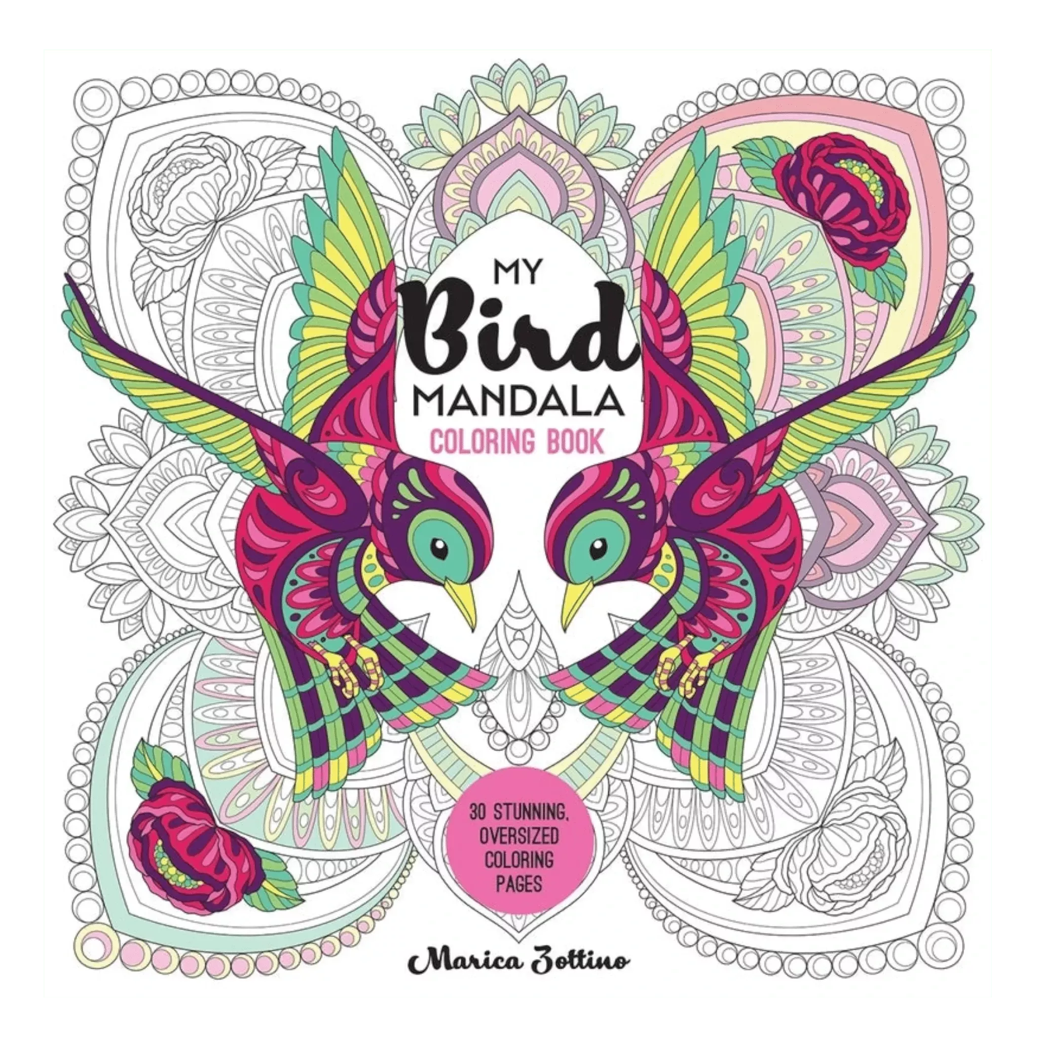 My Bird Mandala Coloring Book