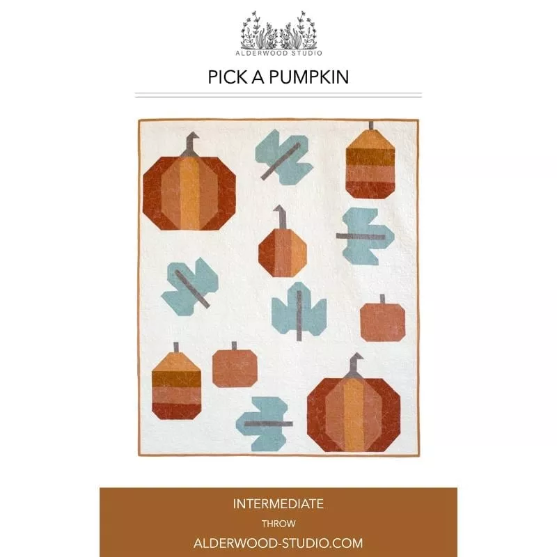 Pick A Pumpkin Quilt Pattern | Amber Elliot