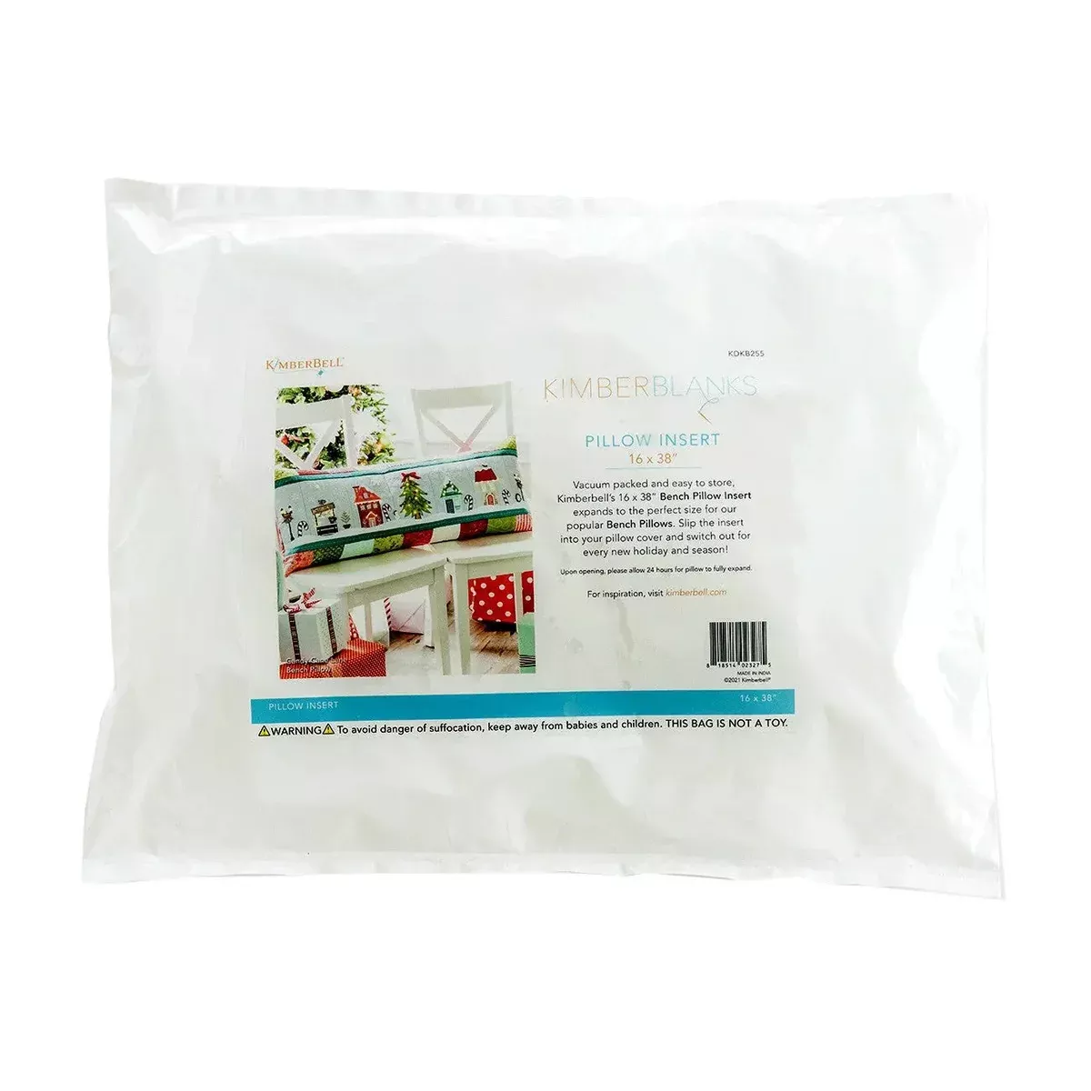 Pillow Form Insert 16in x 38in