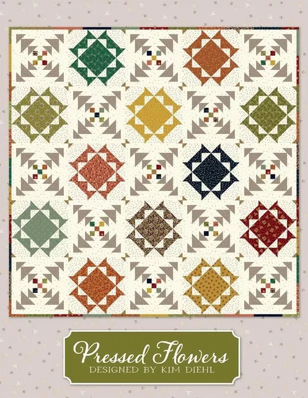 Pressed Flowers Quilt Pattern