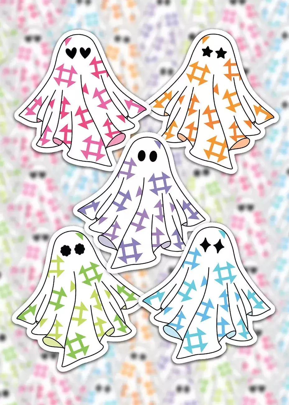 Quilt Ghost Stickers