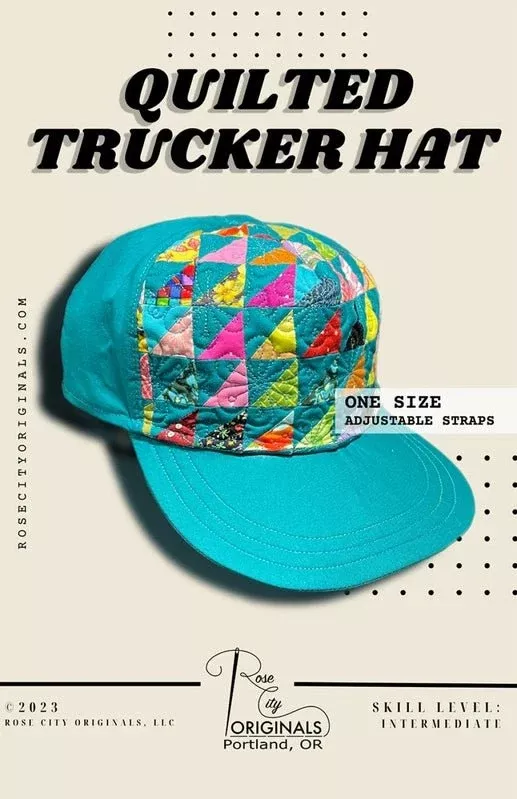 Quilted Trucker Hat Pattern