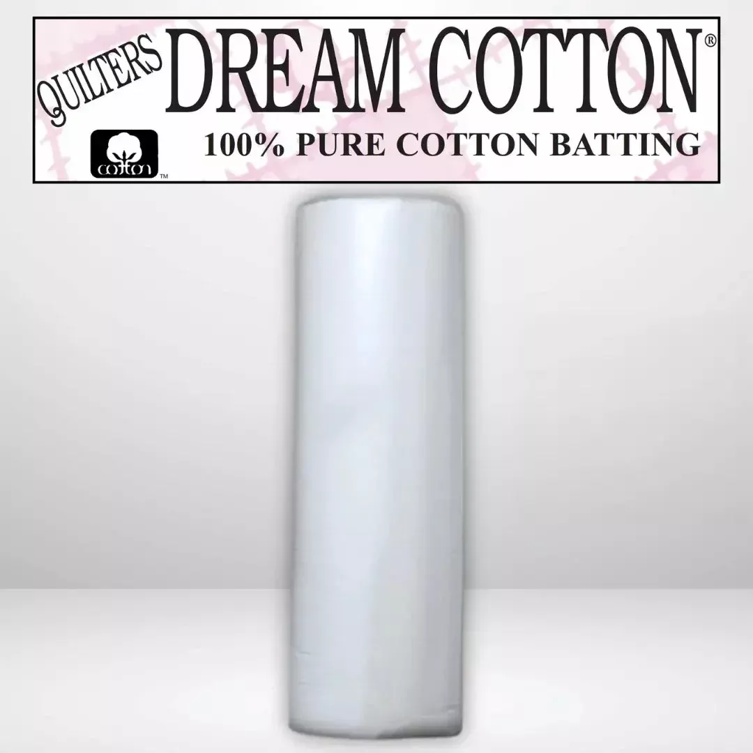 Quilters Dream Select White Cotton Batting Queen Roll - 93" x 30 yards -- AVAILABLE FOR PRE-ORDER - ROUGHLY 8 WEEKS